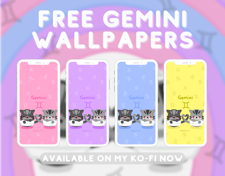 Cute gemini HD phone wallpaper  Pxfuel
