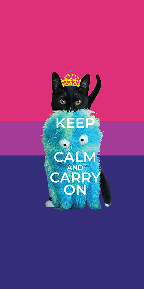 Keep Calm & Carry On Bi Wallpaper - Rain Surname's Ko-fi Shop - Ko-fi ❤️  Where creators get support from fans through donations, memberships, shop  sales and more! The original 'Buy Me