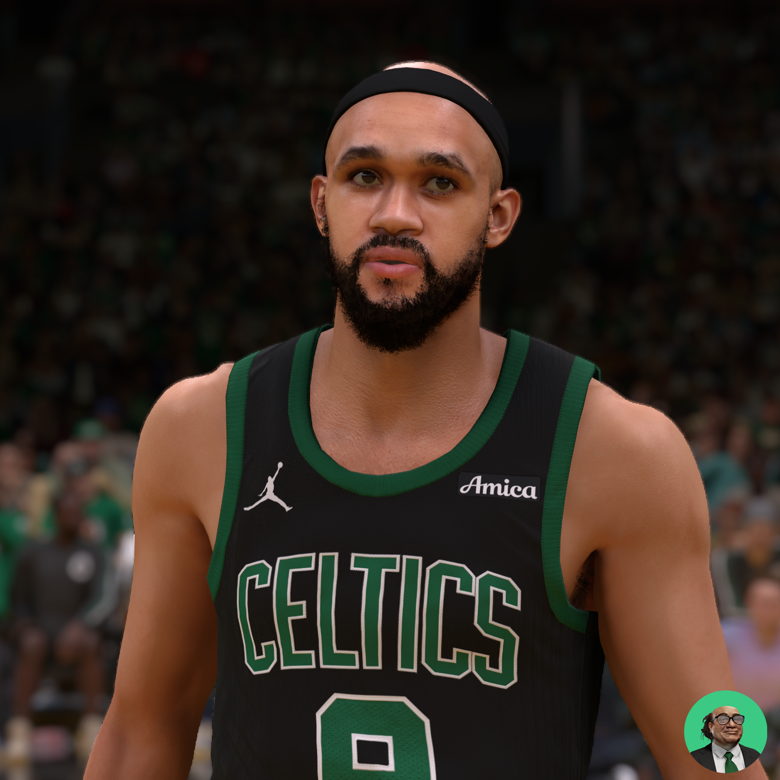Derrick White Cyberface 2k25 - Doctah Toboggan MD's Ko-fi Shop