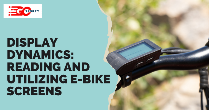 Reading and Utilizing E-Bike Screens