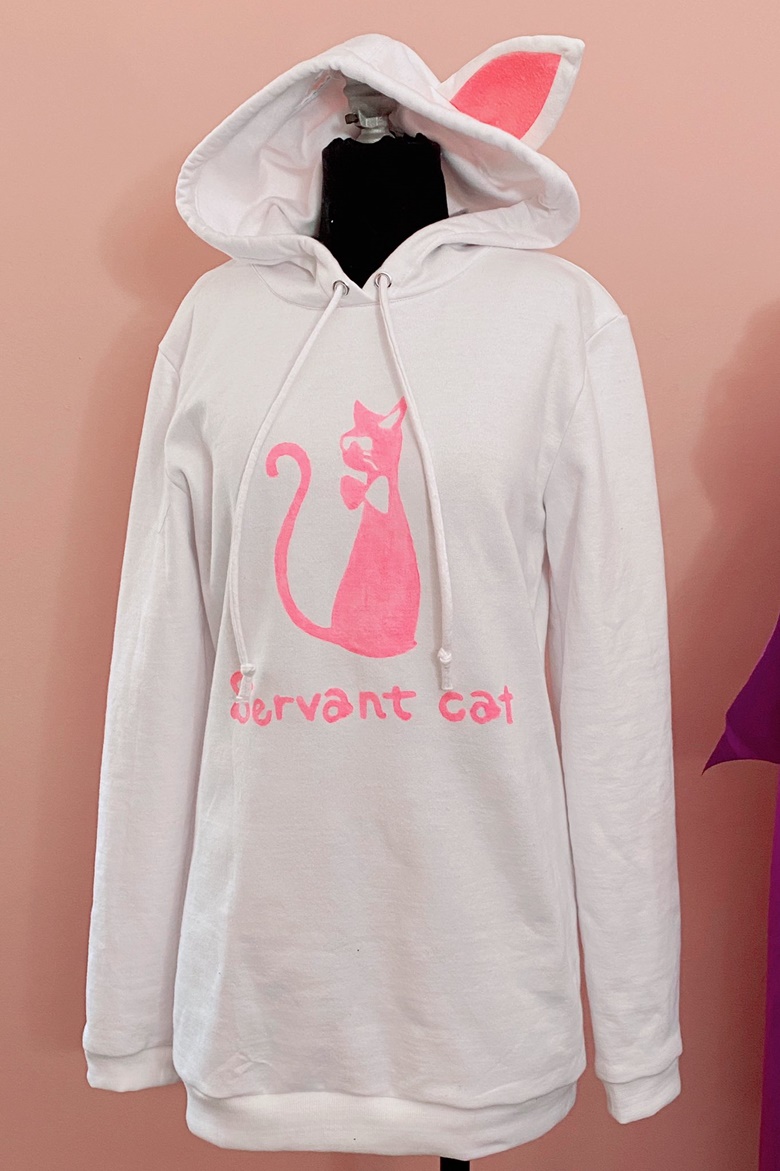 marie rose servant cat hoodie stencil - sugarc0maa's Ko-fi Shop ...