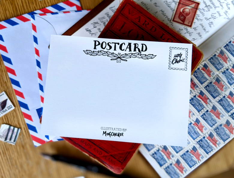 Pigeon Post Postcards | Packs of 1 to 5 - MogCherie's Ko-fi Shop - Ko ...