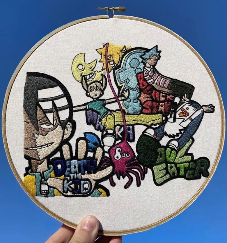 Soul Eater Embroidery 