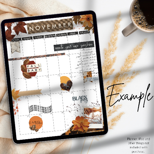 Fall Breeze Digital Planner Stickers, Journaling Stickers for Goodnotes,  Pre-cropped digital stickers, Autumn - MioraStudio-Digital Planners &  Stickers's Ko-fi Shop - Ko-fi ❤️ Where creators get support from fans  through donations, memberships