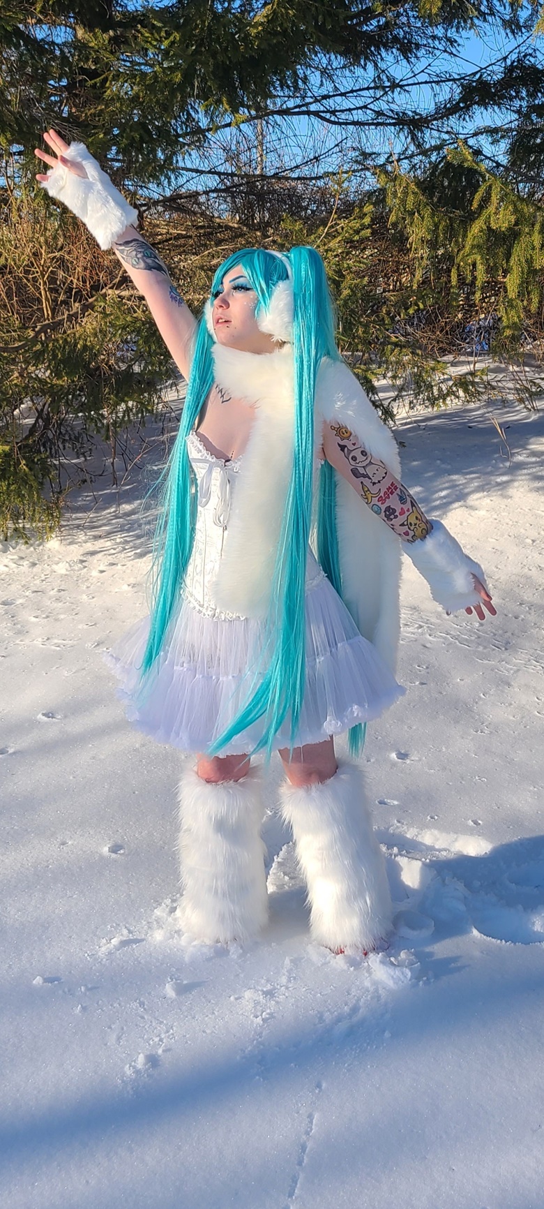 Snowy Miku Set Blend The Rainbow s Ko fi Shop