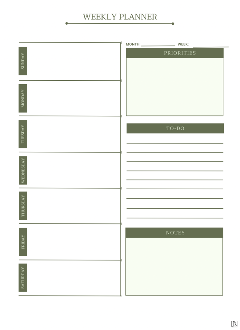 Agenda 2025 LiliBasic PDF para Imprimir - arteconlili's Ko-fi Shop