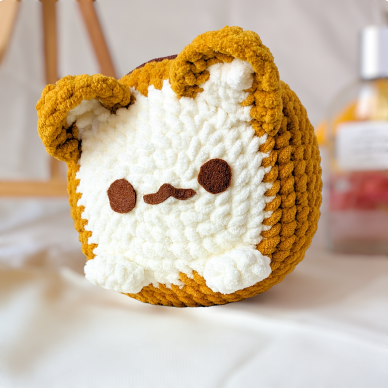 Cat loaf plushie - Boblibloyarn’s Ko-fi Shop - Ko-fi ️ Where creators