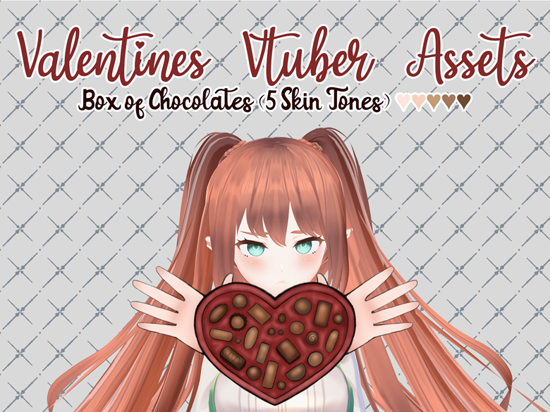 Free Valentines Assets For Vtubers And Streamers Stream Asset Cos Ko Fi Shop Ko Fi ️ Where