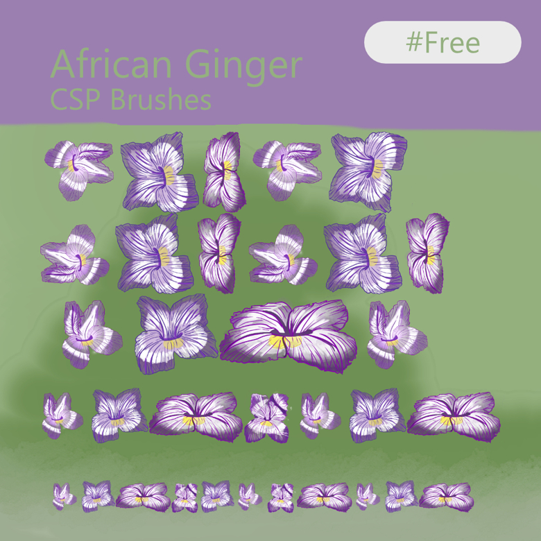 #Free African Ginger_brush - Rissiekind's Ko-fi Shop - Ko-fi ️ Where ...