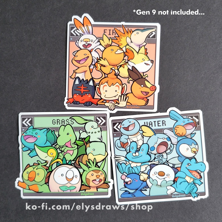 Pokemon PC Box Stickers - ElysDraws's Ko-fi Shop - Ko-fi ️ Where ...