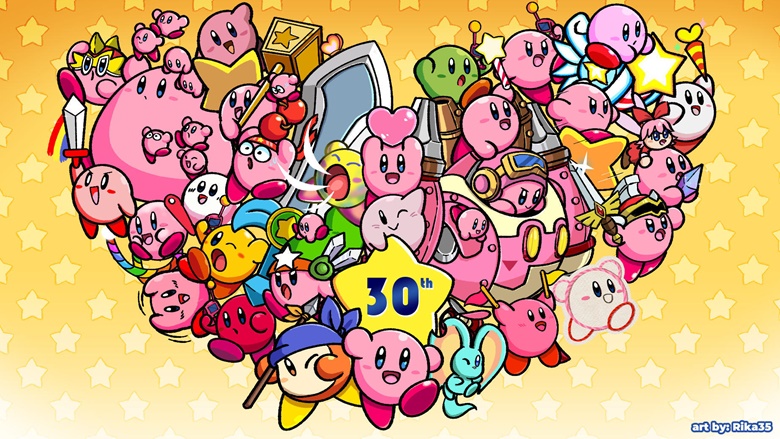 Nintendo of America on Twitter Its the 30th anniversary of the Kirby  series  Download a special wallpaper from our website and stay tuned for  news regarding Kirby30 activities coming soon Get