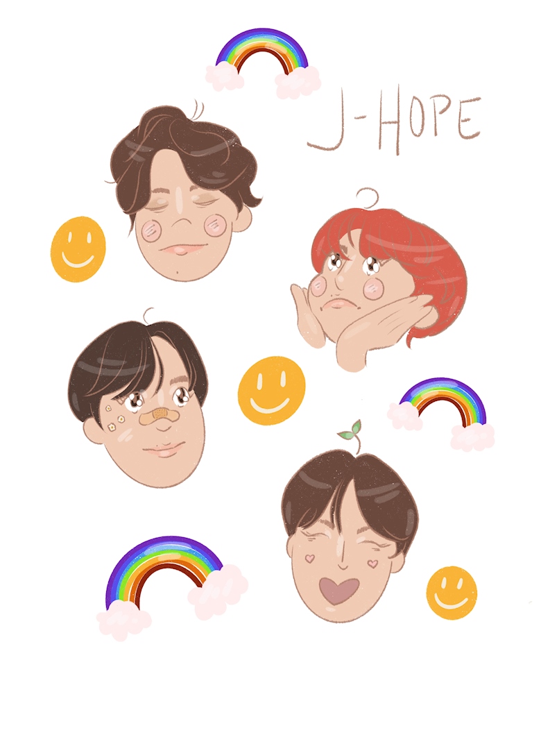 bts stickers - nami's Ko-fi Shop - Ko-fi ❤️ Where creators get