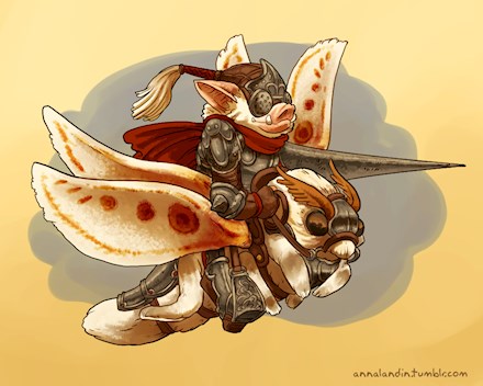 Goblin Moth Knight