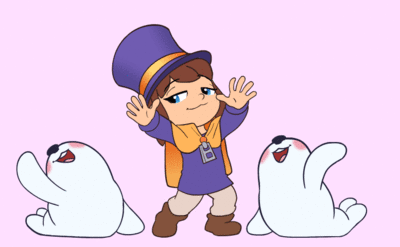 Hat in time Dancing gif