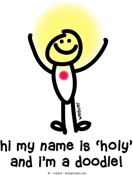 hi!  my name is ‘holy’ and i’m a doodle