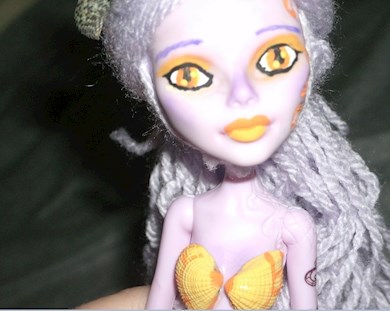 Mermaid Doll Repaint