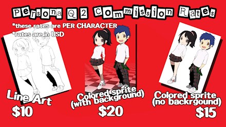 Persona Q2 Style Commission Rates