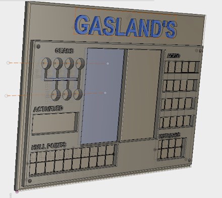 Gaslands Dashboard