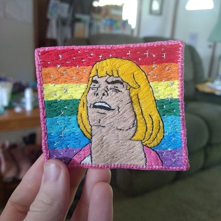 He-Man | Hand Embroidered Patch
