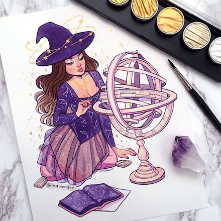 Astronomy Witch