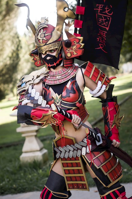 Anima08's Samurai cosplayed by Nekazaria