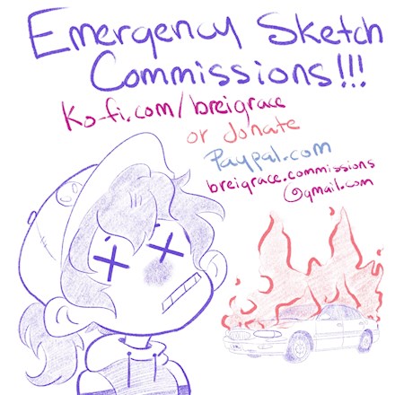 Emergency Sketch Commissions