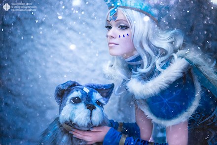 Me as Crystal Maiden