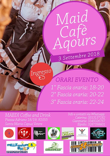 Event in Italy 3 September 2018 - Maid Café
