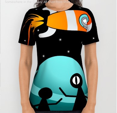 Spaceboy and Spacegirl T-Shirt 