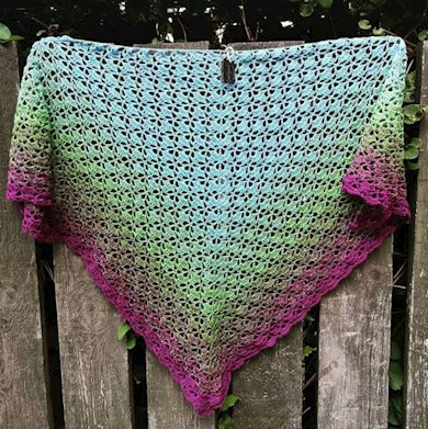 Cloister shawl, commission work for A. Sturtevant