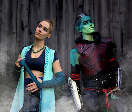 Beauregard and Fjord - Critical Role 