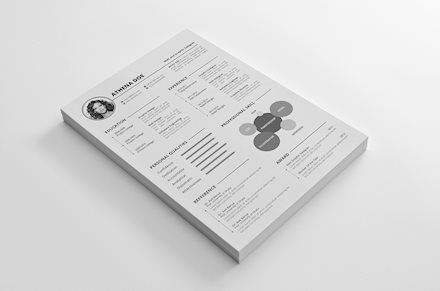 Resume design | Freebie