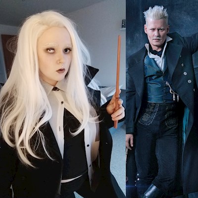 grindelwald wig