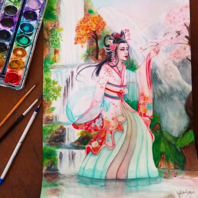 Japanese Goddess