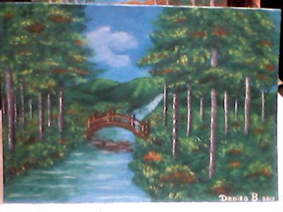 Bridge between forests