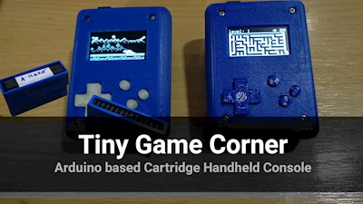 Arduino Based Cartridge Game Handheld Console