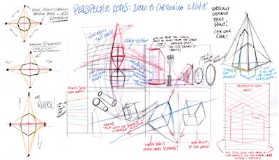 Perspective class notes and demos!