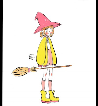 Pastel witch