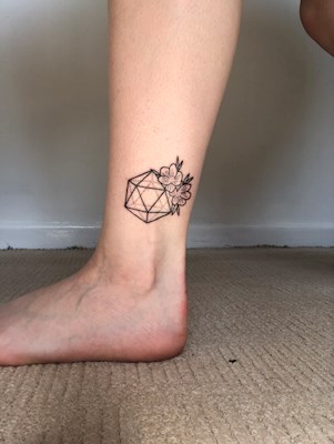 Icosahedron Tattoo