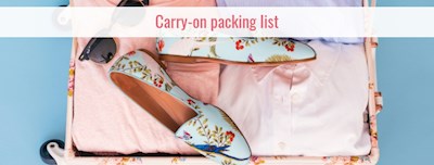 The ultimate carry-on packing list