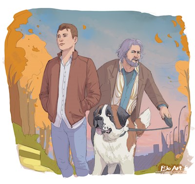 Detroit become human, DBH, Connor and Hank, Sumo