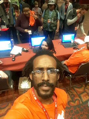 My only shift at Console Freeplay at PAX South 
