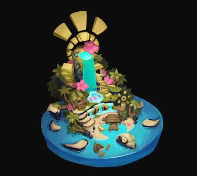 Concept art!❀ Tropical Island!