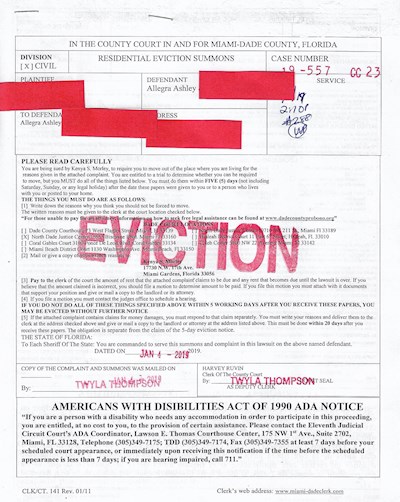 My Eviction Notice