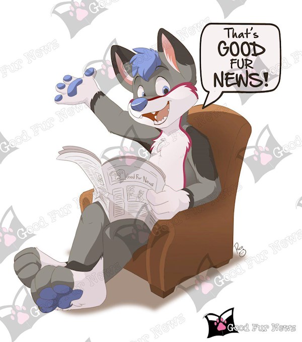 Good Fur News Sticker by Paco Panda