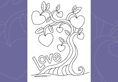 Last Minute Valentine's Coloring Cards