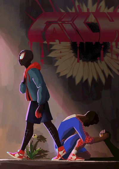 Spiderman: Into the Spider-Verse fanart