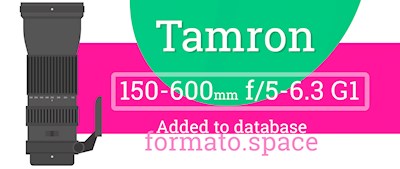 Tamron 150-600mm f/5-6.3 G1