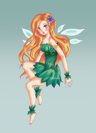 Tinkerbell inspired fairy