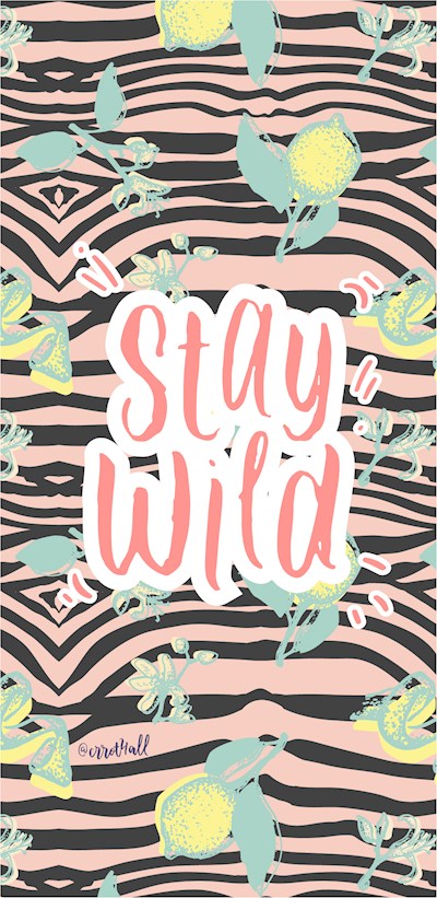 Stay wild, like zebra does!
